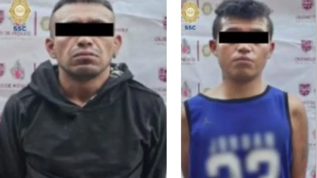 Elementos de la SSC detuvieron a dos presuntos narcomenudistas en la alcaldía Cuauhtémoc tras una persecución; les aseguraron más de 90 dosis de droga.