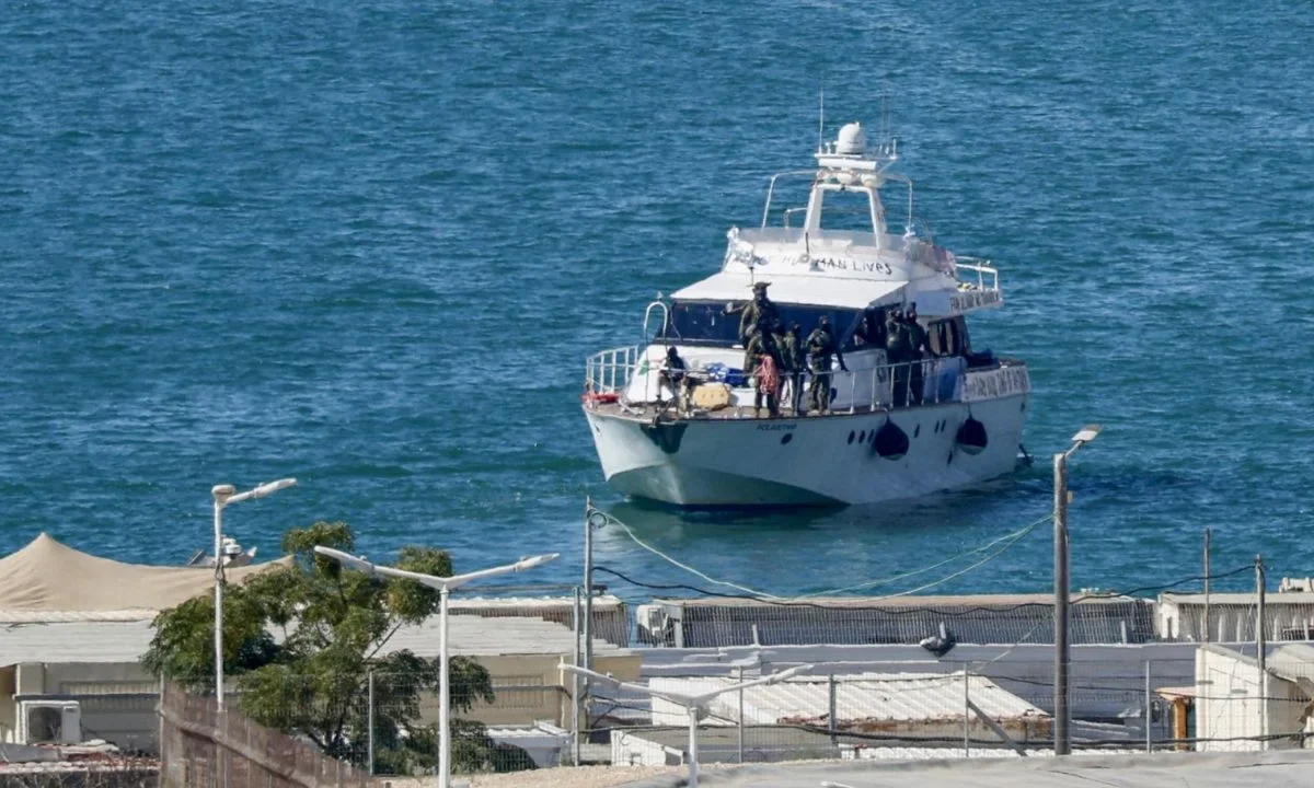 La Cancillería informó que la directora general de Protección Consular recibió en a connacional que viajaba en la Flotilla Global Sumud.