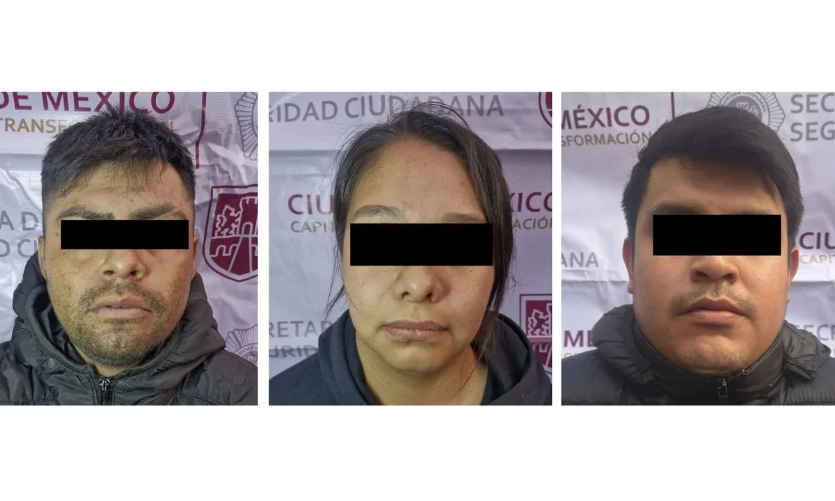 Realizan cateo en un inmueble de la colonia Renovación, en Iztapalapa, donde aseguraron droga, armas y detuvieron a tres personas.