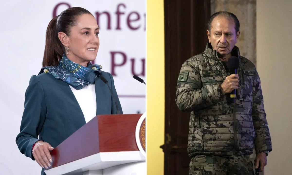 La presidenta Claudia Sheinbaum informó que no hay carpetas de investigación contra Rafael Ojeda, exsecretario de Marina.