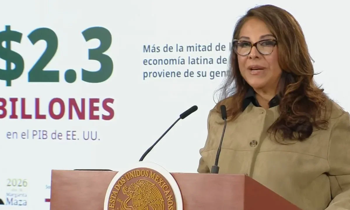 Ana Valdez destacó la importancia económica de los 38 millones connacionales que viven en Estados Unidos