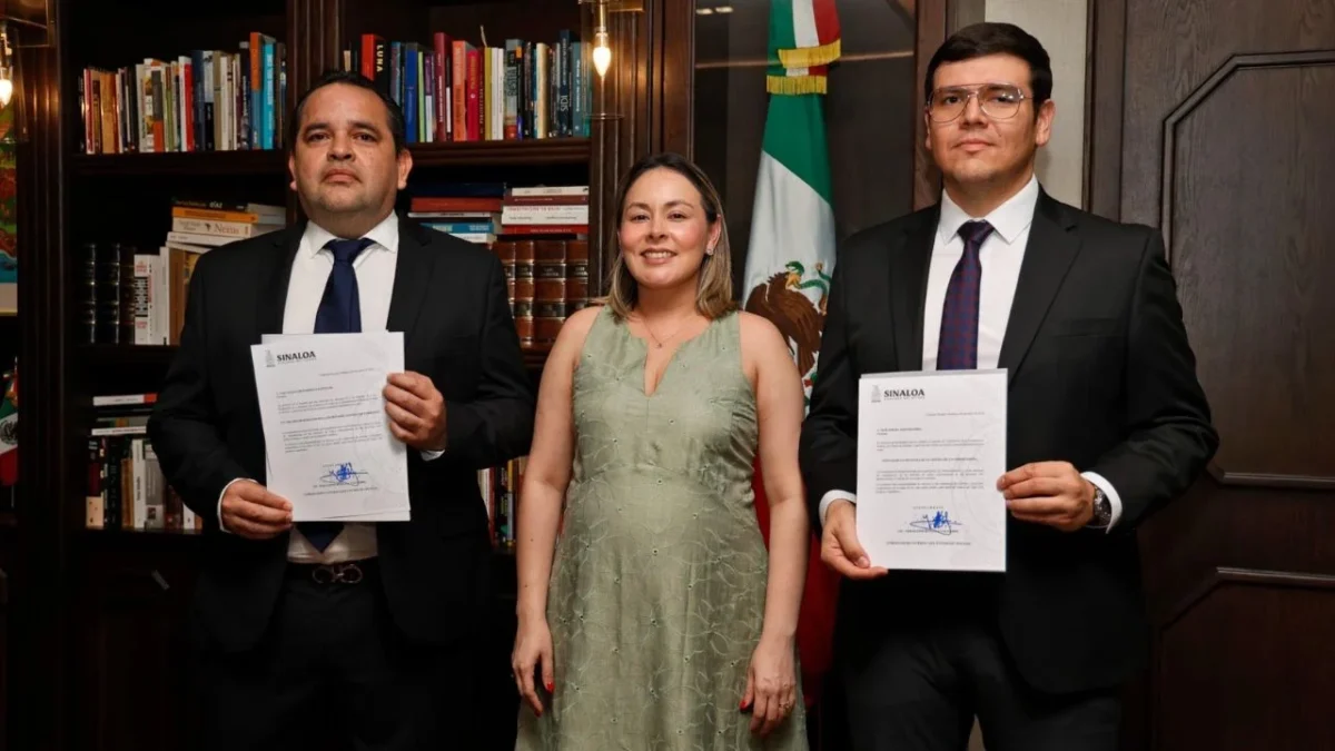 La gobernadora interina de Sinaloa designó al ex jefe de oficina de Rubén Rocha como encargado del Despacho de la Secretaría de Gobierno.