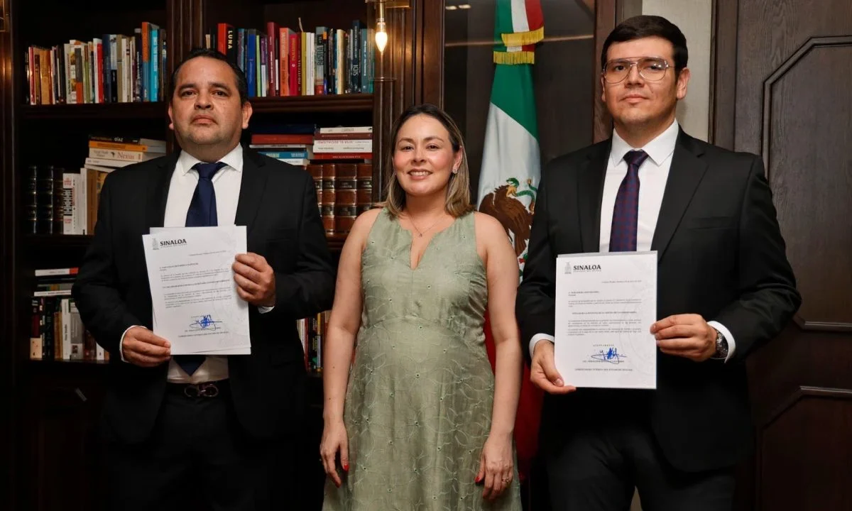 La gobernadora interina de Sinaloa designó al ex jefe de oficina de Rubén Rocha como encargado del Despacho de la Secretaría de Gobierno.