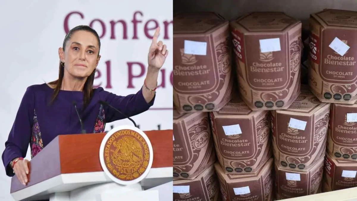 El Chocolate del Bienestar será exportado a Europa, informó la presidenta Claudia Sheinbaum.