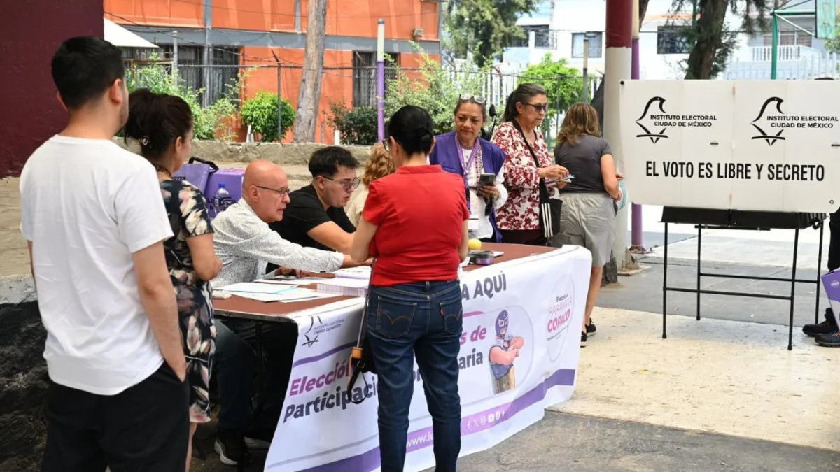 El IECM concluyó la jornada para la Elección de Copacos 2026 y la Consulta de Presupuesto Participativo 2026 y 2027 con dos incidentes.