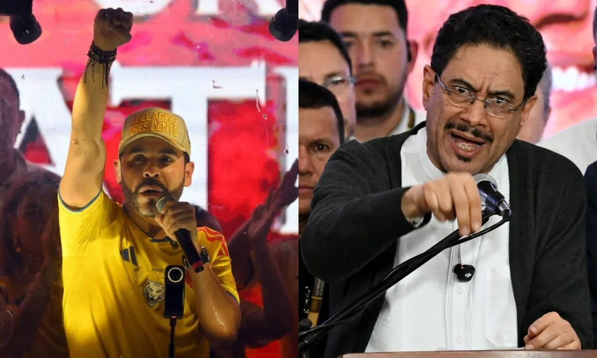 El ultraderechista De la Espriella y el izquierdista Cepeda disputarán la Presidencia en la segunda vuelta de las elecciones en Colombia.