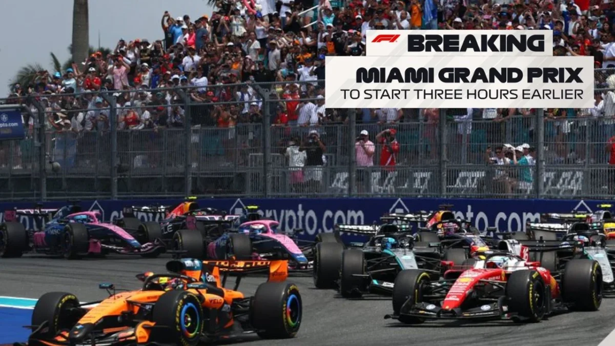 Autoridades anunciaron que con la decisión esperan garantizar la menor alteración posible de la carrera y poder completar el GP de Miami.