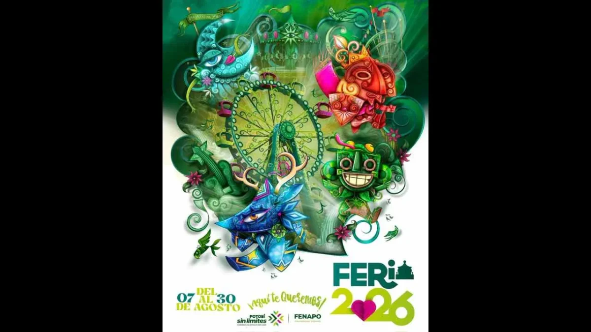 La Feria Nacional Potosina (Fenapo) presentó la imagen oficial de su edición 2026.