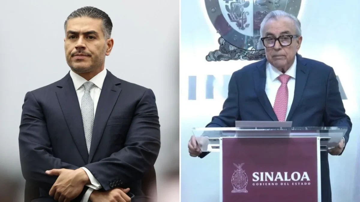 García Harfuch señaló que el gobernador con licencia, Rubén Rocha, sigue en Sinaloa y confirmó que cuenta con una escolta federal.