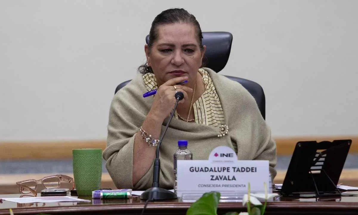La presidenta del INE, Guadalupe Taddei, se lanza contra consejeros que impugnaron sus nombramientos.