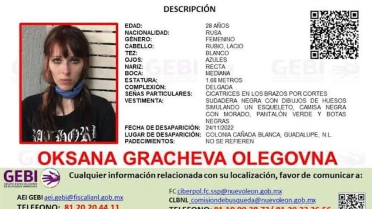 Tras realizar un cateo en una casa en Apodaca, autoridades localizaron una mujer rusa muerta, tenía reporte de desaparición.