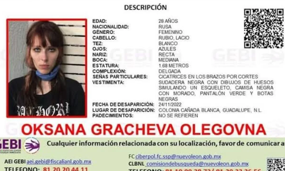 Tras realizar un cateo en una casa en Apodaca, autoridades localizaron una mujer rusa muerta, tenía reporte de desaparición.