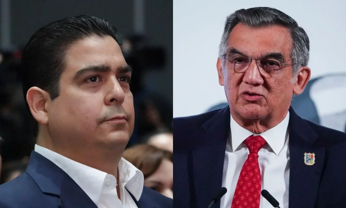 Ismael Cabeza de Vaca presentó una denuncia penal ante la FGR contra el gobernador de Tamaulipas, Américo Villareal.