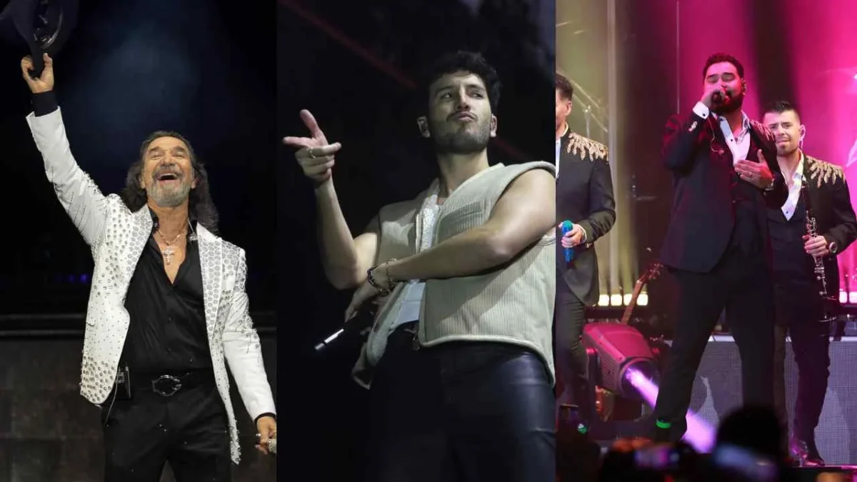 ¡Marco Antonio Solís, Sebastián Yatra, Banda MS y más...! Conciertos para este fin de semana en CDMX.