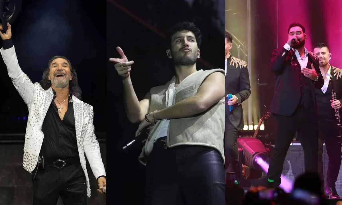 ¡Marco Antonio Solís, Sebastián Yatra, Banda MS y más...! Conciertos para este fin de semana en CDMX.