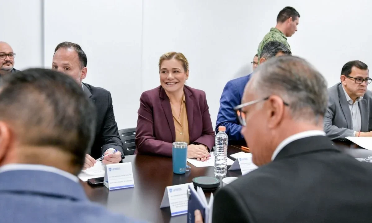 ESTRATEGIA. La gobernadora de Chihuahua destacó la importancia del trabajo coordinado.