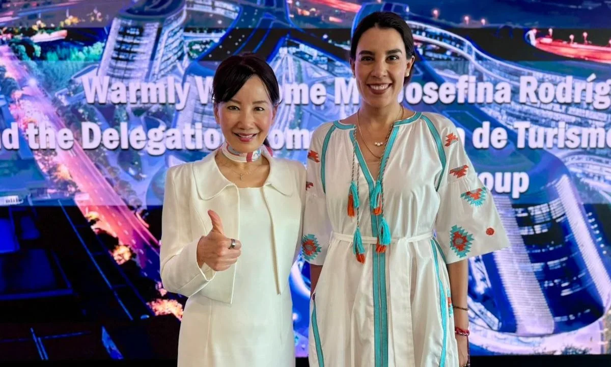 Josefina Rodríguez Zamora, secretaria de Turismo, busca fortalecer la promoción turística de México en China.