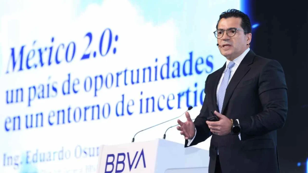 México tiene potencial para posicionarse como la décima economía mundial, afirmó Eduardo Osuna, director General de BBVA en el país.