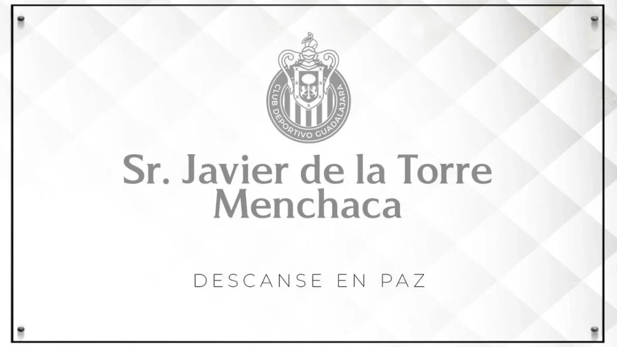 La Federación Mexicana de Futbol lamentó la muerte del hermanos de Eduardo Yayo de la Torre quien destacó como jugador en el Rebaño Sagrado.