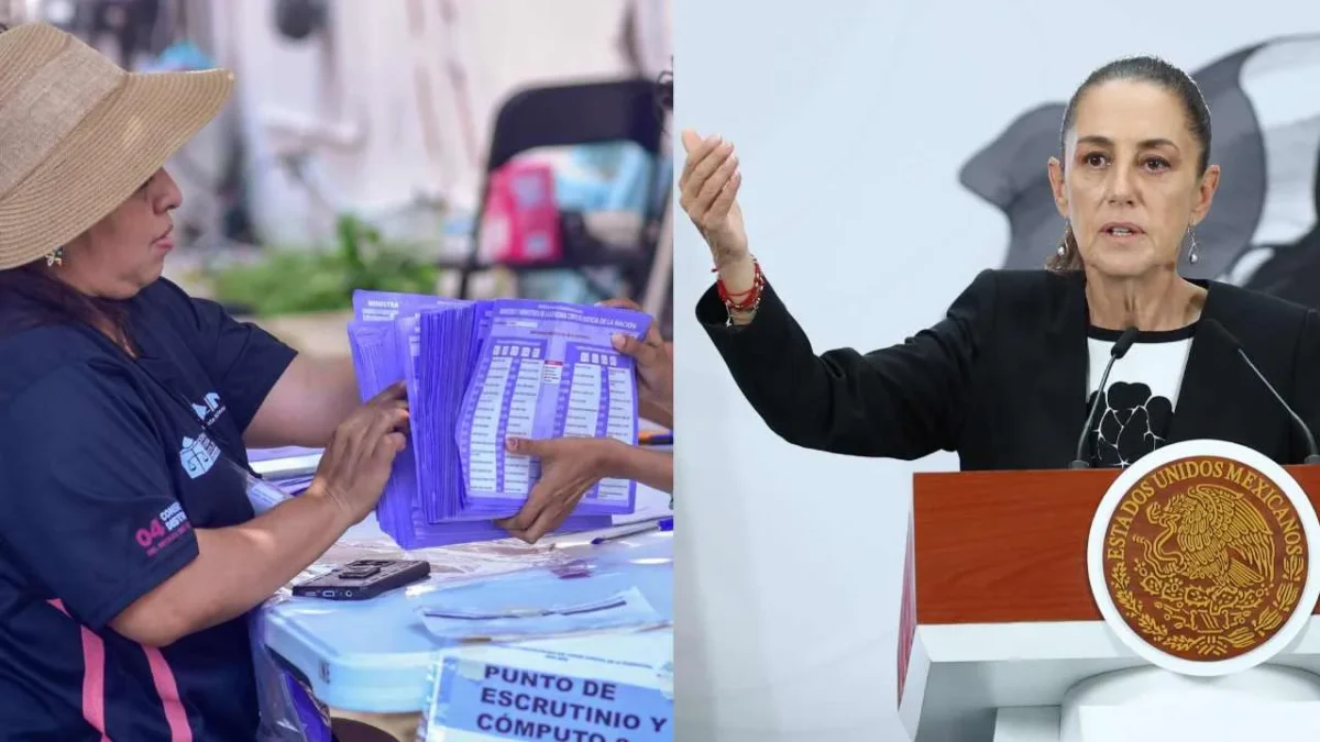 La presidenta Claudia Sheinbaum pidió que no haya injerencias de cualquier país en las elecciones de México.
