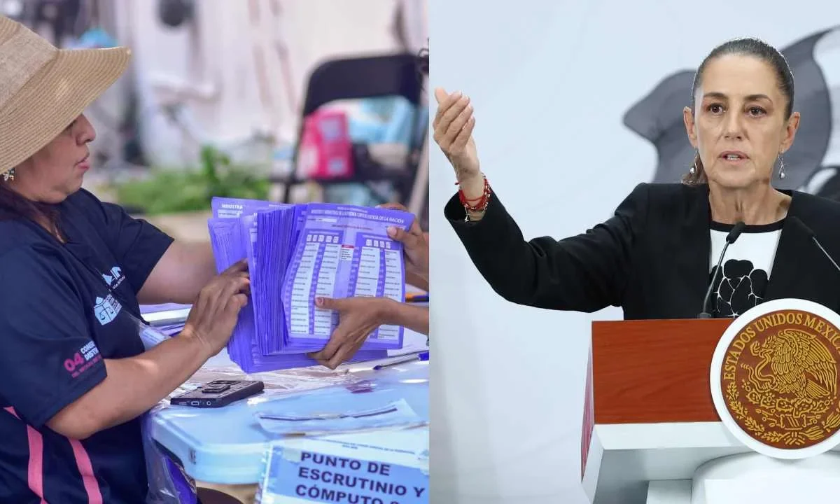 La presidenta Claudia Sheinbaum pidió que no haya injerencias de cualquier país en las elecciones de México.