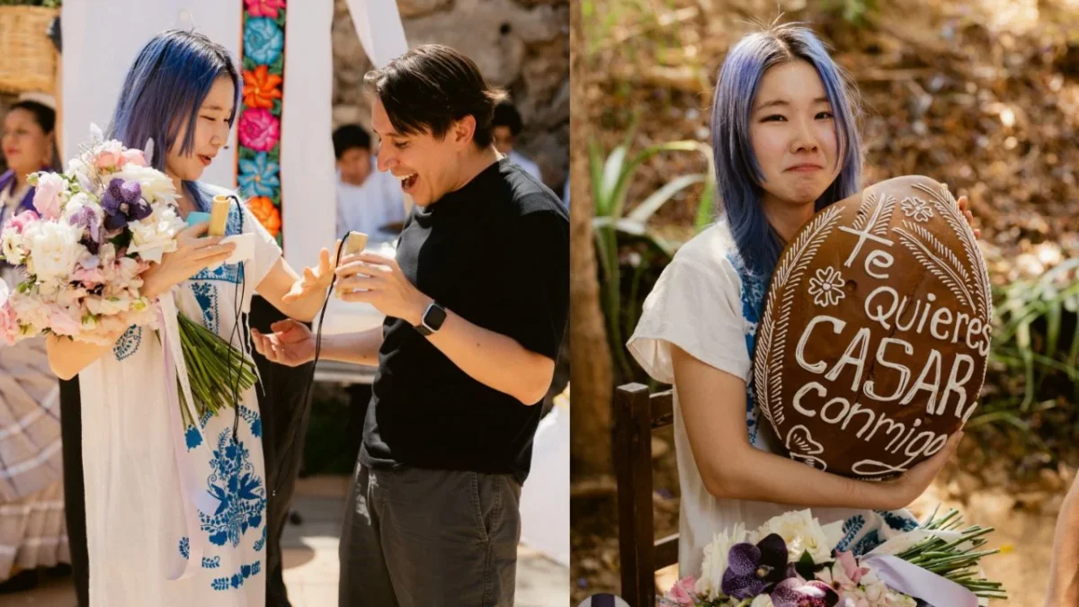 La influencer coreana Chingu Amiga reveló que su novio Rodrigo Vásquez le pidió matrimonio en una emotiva ceremonia en el estado de Oaxaca. 