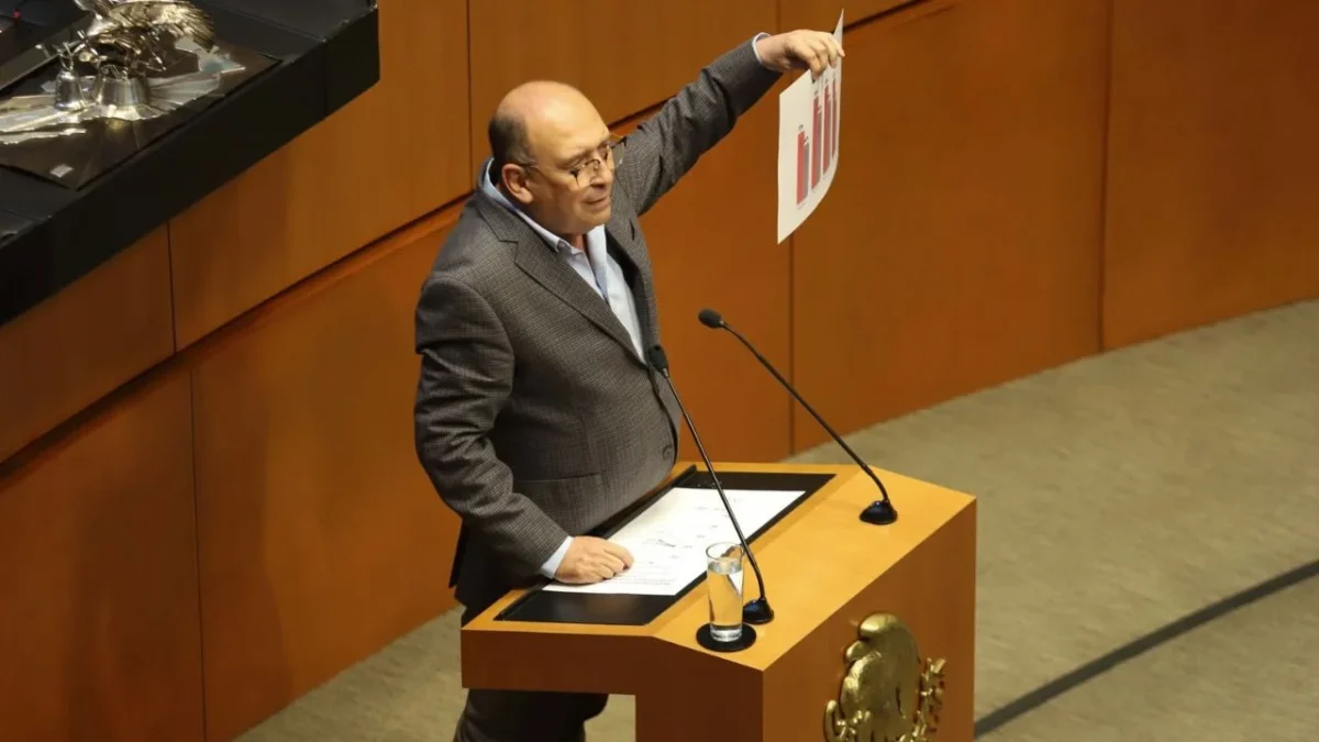 Rubén Moreira, coordinador de diputados del PRI en San Lázaro, adelantó el voto en contra en la nueva reforma judicial.