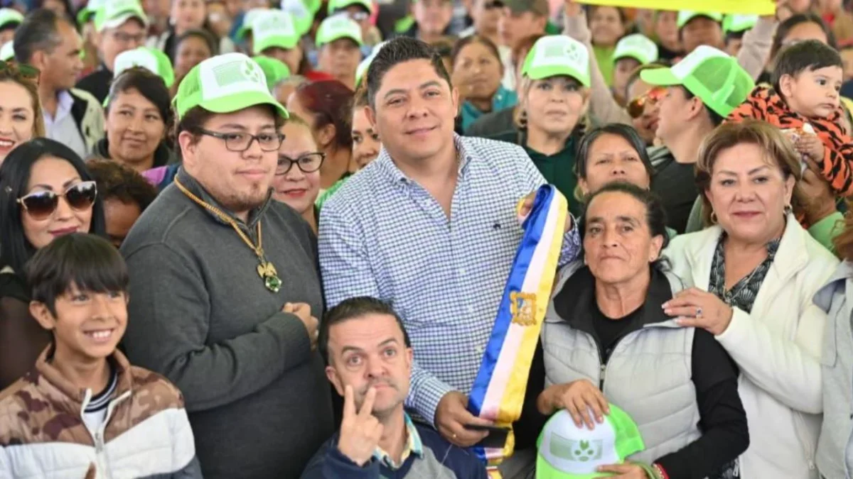 Obras de calidad, de concreto hidráulico y alumbrado led entregó el Gobernador del Estado, Ricardo Gallardo, en Soledad, SLP.
