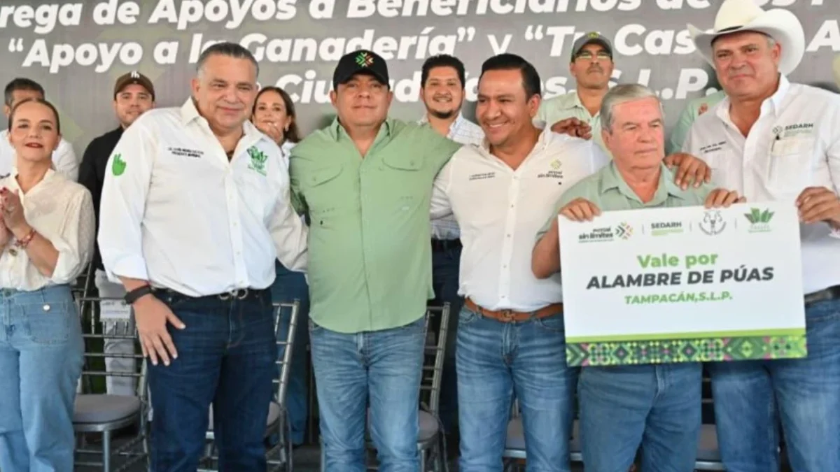 Con una inversión de más 20 millones de pesos, Ricardo Gallardo fortalece la tecnificación del campo para producción.