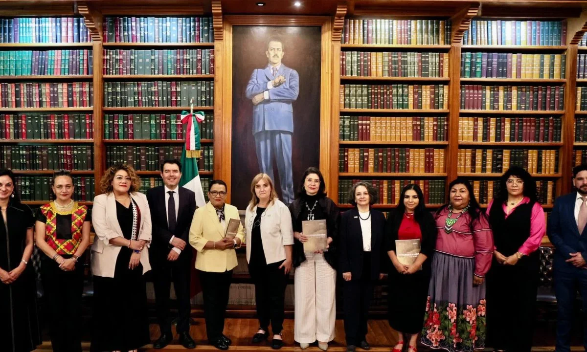 Rosa Icela Rodríguez se reunió este lunes con Andrea Pochak, vicepresidenta y relatora para México de la CIDH.
