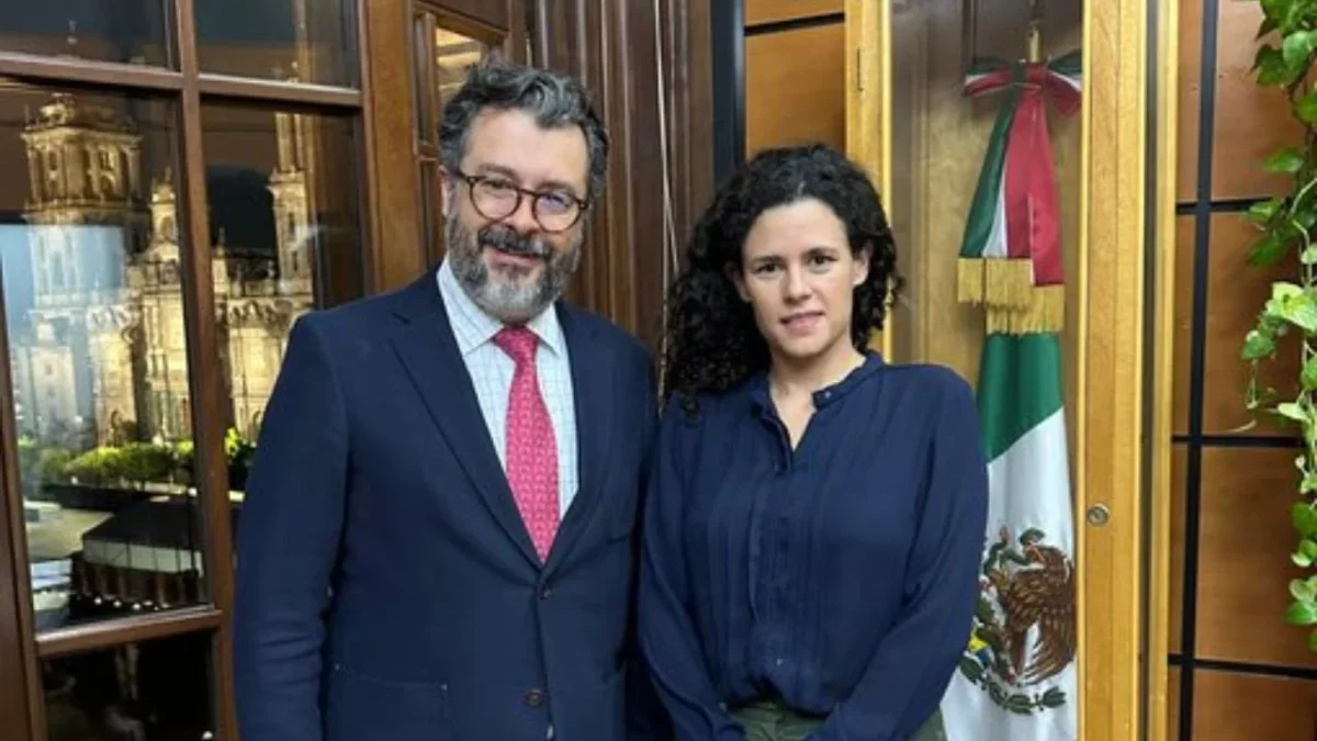 Gilberto Bátiz García, presidente del TEPJF, sostuvo una reunión con Luisa María Alcalde, nueva consejera jurídica de la Presidencia.