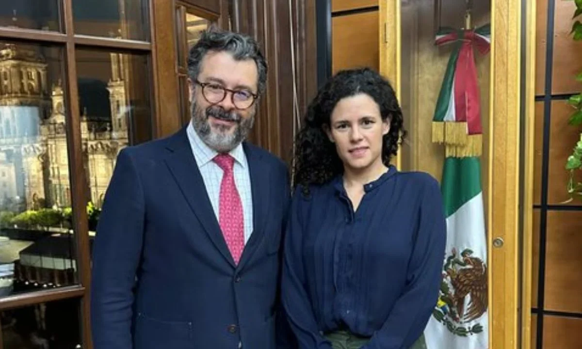 Gilberto Bátiz García, presidente del TEPJF, sostuvo una reunión con Luisa María Alcalde, nueva consejera jurídica de la Presidencia.