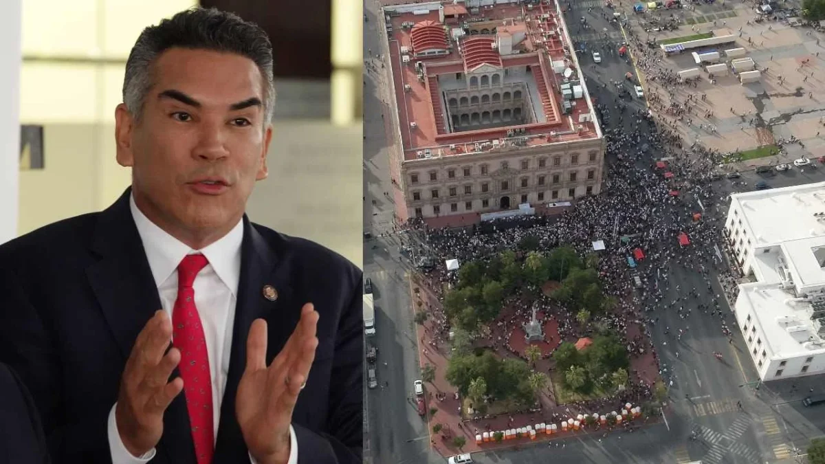 Alejandro Moreno, líder nacional del PRI, criticó la marcha de Morena contra el Gobierno de Chihuahua.