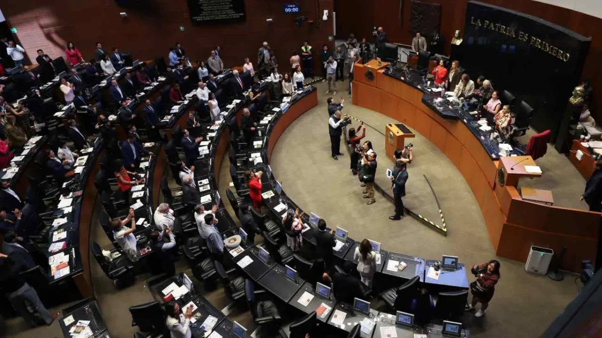 El Senado avala, en lo general, reforma para aplazar la elección judicial para 2028.
