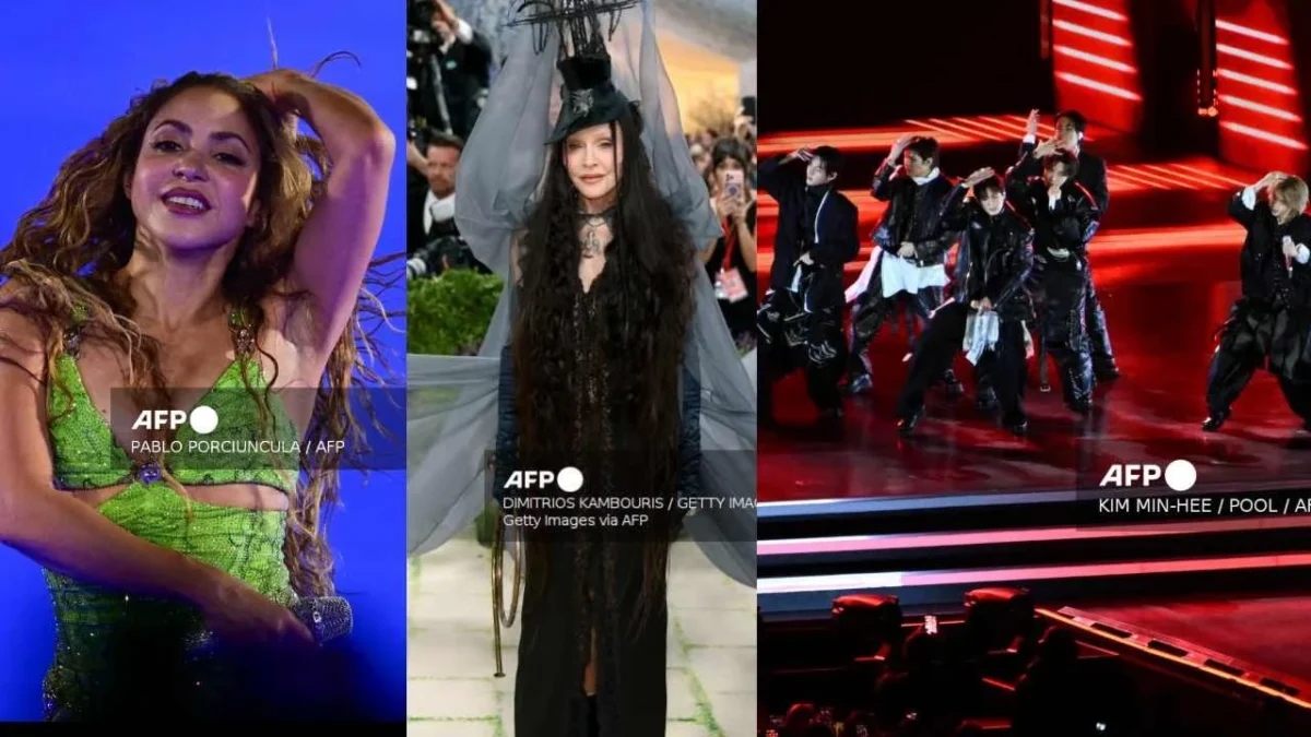 Shakira, Madonna y BTS actuarán en el medio tiempo de la final del Mundial 2026.