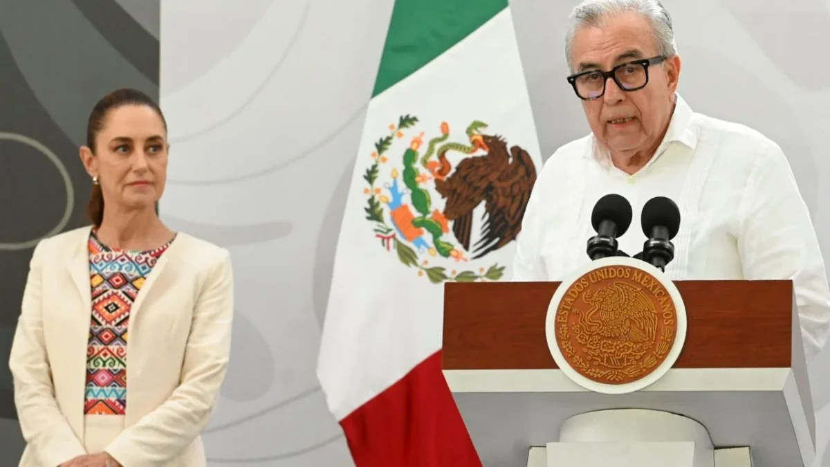 La presidenta Claudia Sheinbaum evitó pronunciarse sobre la licencia de Rubén Rocha Moya, tras la investigación abierta en su contra por autoridades de Estados Unidos.