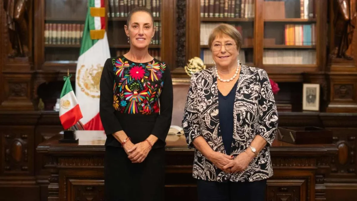 Claudia Sheinbaum respaldó a Michelle Bachelet para que presida la Secretaría General de las Naciones Unidas (ONU).