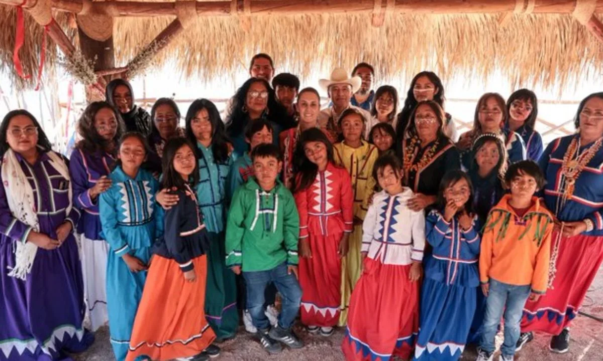 Claudia Sheinbaum sostuvo un encuentro con integrantes del pueblo Seri-Comca’ac, reconocido como una de las comunidades indígenas más antiguas de México