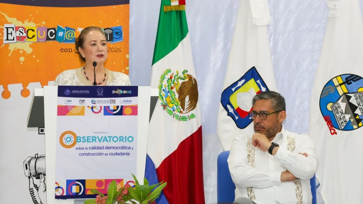La democracia de alta calidad es aquella donde la ciudadanía no solo vota, sino que ejerce su autonomía: Yasmín Esquivel.