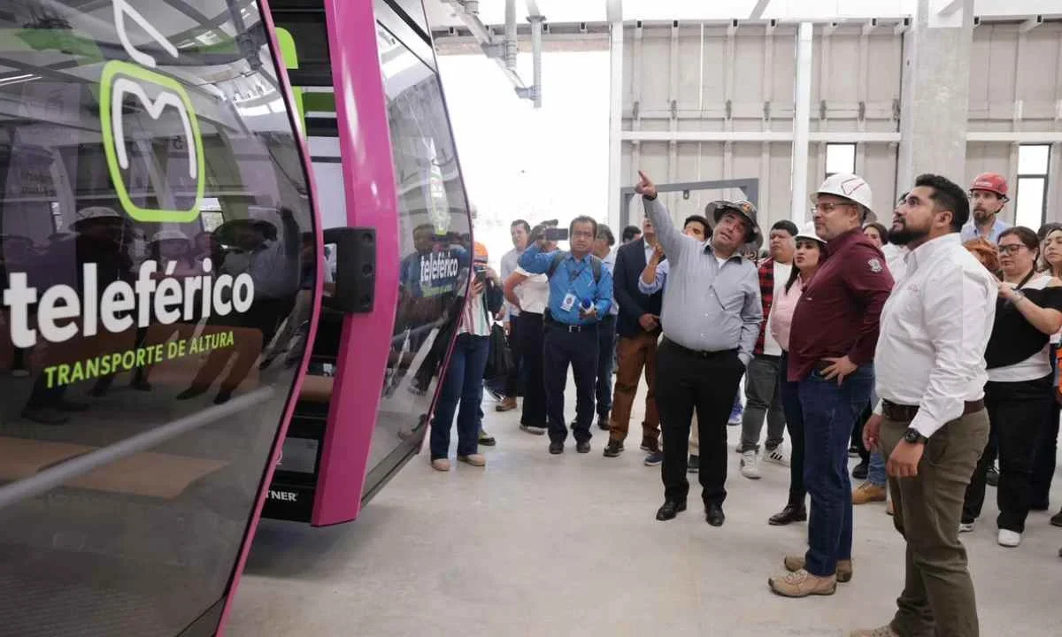 Teleférico de Morelia inicia operaciones en septiembre; moverá a 46 mil personas al día.