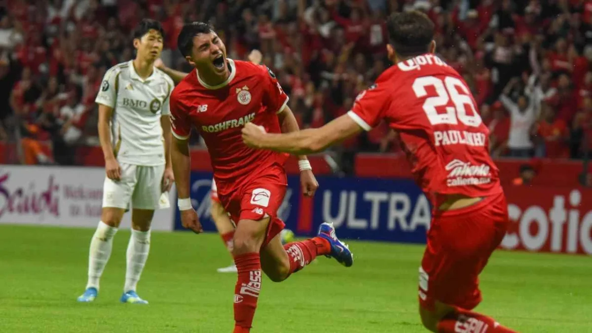 El Toluca golea al LAFC y avanza a la final de la Concacaf Champions Cup.