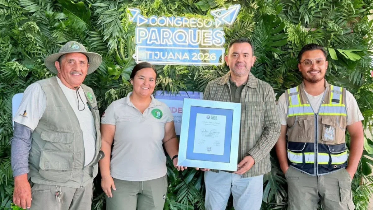 El Parque Esperanto de Tijuana, Baja California, recibió un reconocimiento otorgado por la organización internacional World Urban Parks.