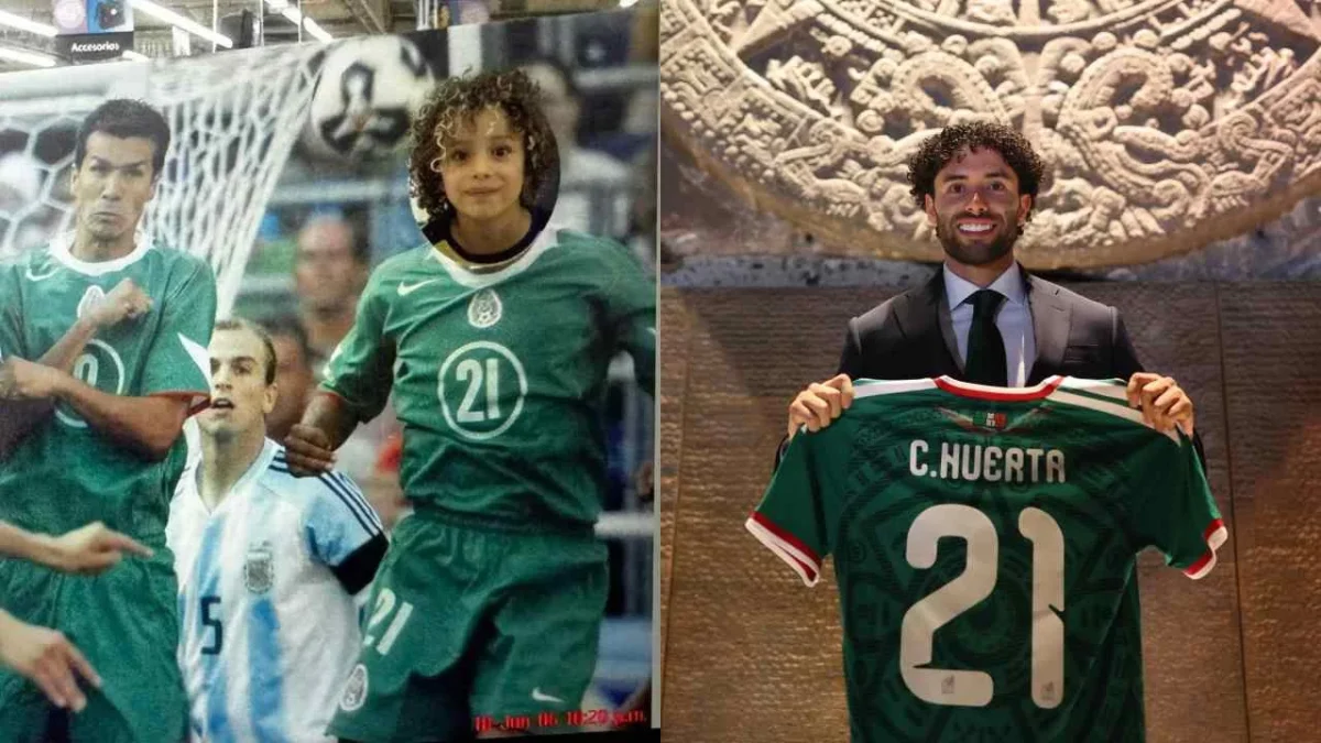 20 años después, César 'Chino' Huerta cumplirá su sueño de jugar un Mundial con la Selección Mexicana.