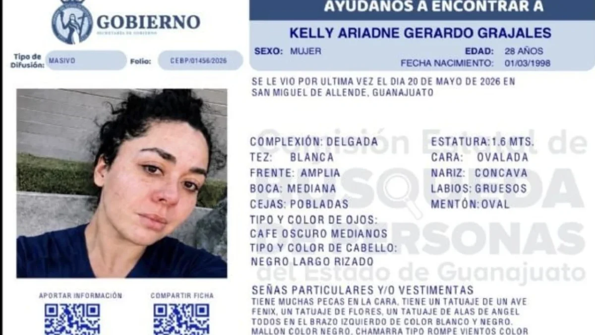 Buscan a nieta de Paquita la del Barrio, desapareció en San Miguel de Allende