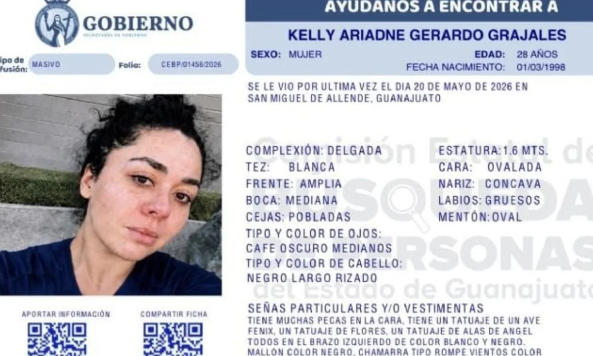 Buscan a nieta de Paquita la del Barrio, desapareció en San Miguel de Allende