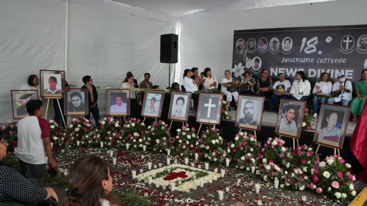 Conmemoran 18 años de la tragedia del News Divine