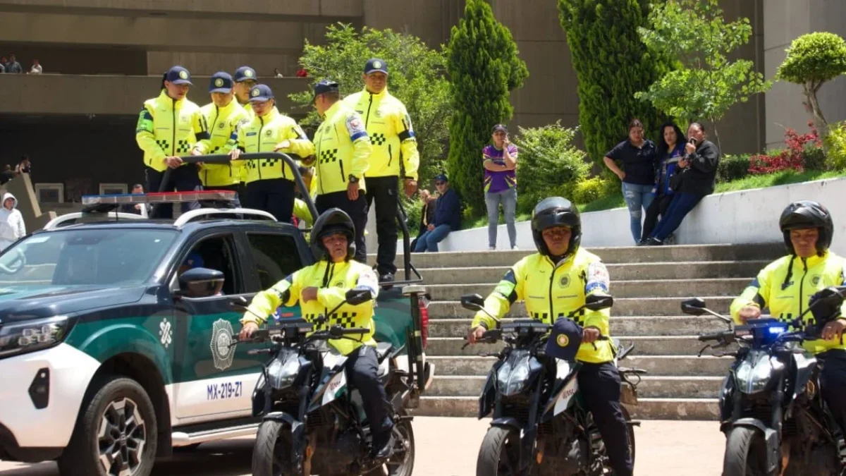 Elementos de la policía auxiliar especializada realizan sus primeras 20 infracciones