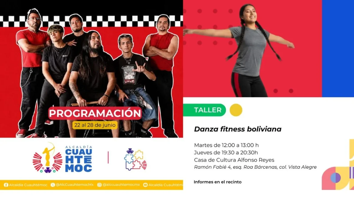 La Cuauhtémoc impulsa eventos culturales para recuperación de espacios