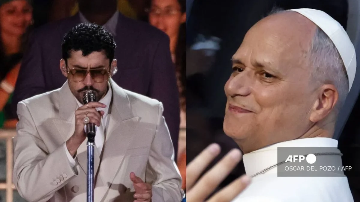 Papa León XIV se reunió con Bad Bunny en Madrid 