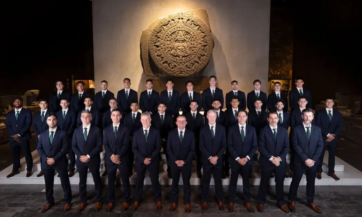 Selección Mexicana se toma la foto oficial rumbo al Mundial 2026